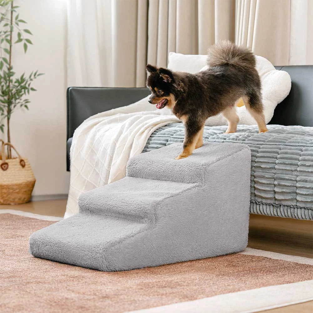 Kletterhilfe für Bett- und Couchzugang – Gelenkschutz mit weichen Hundetreppe