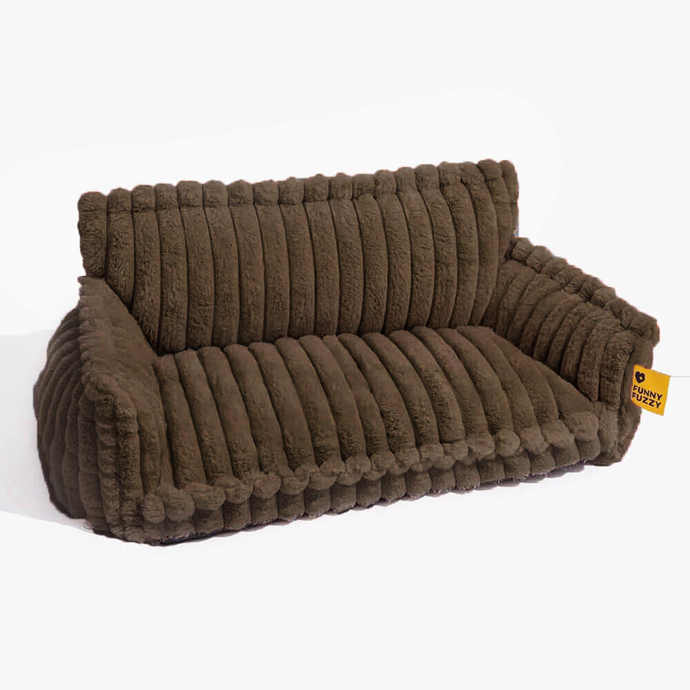 Großes waschbares flauschiges orthopädisches weiches Hundekissen für draußen - Snoozy Dream Hundesofa