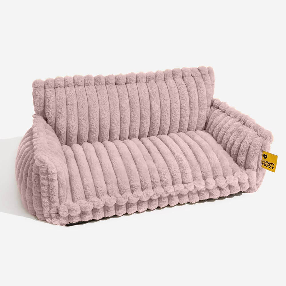 Großes waschbares flauschiges orthopädisches weiches Hundekissen für draußen - Snoozy Dream Hundesofa