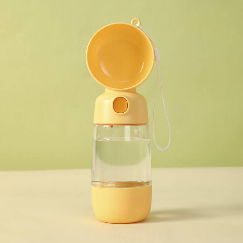 2-in-1 Tragbare Outdoor-Wasserflasche für Hunde