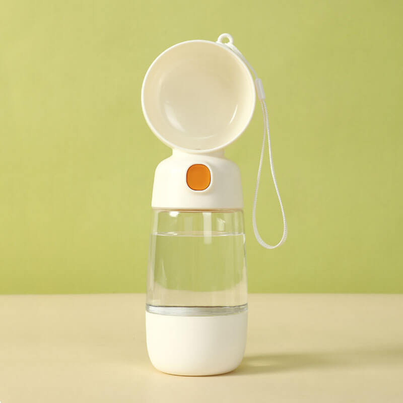 2-in-1 Tragbare Outdoor-Wasserflasche für Hunde