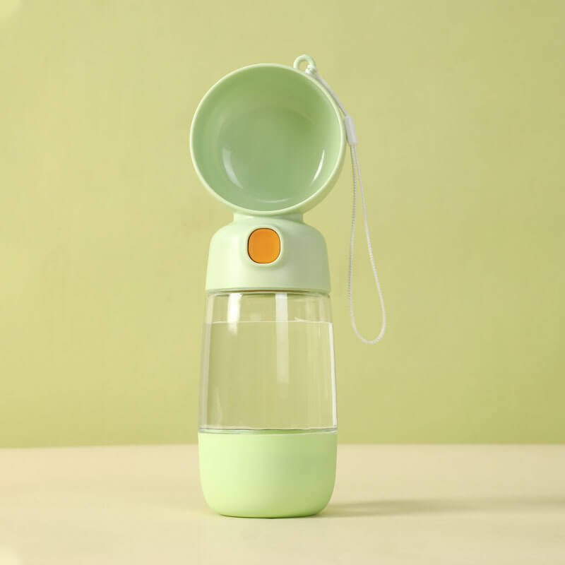 2-in-1 Tragbare Outdoor-Wasserflasche für Hunde