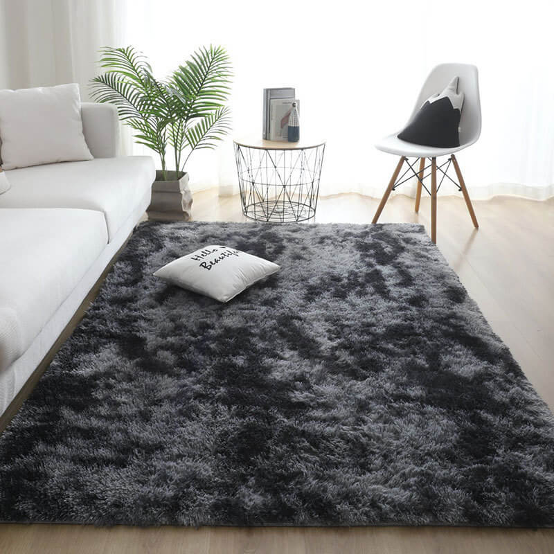 Schicke Gemütliche Plüsch-Tie-Dye-Haustiermatte mit Batikmuster
