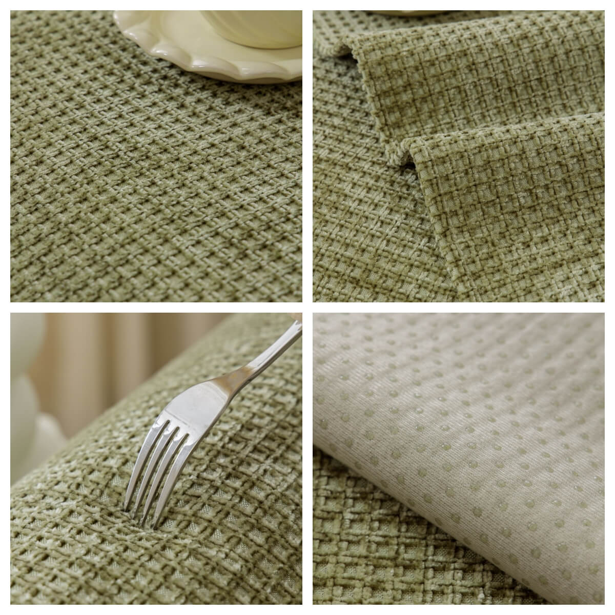 Zarter Möbelschutz-Couchbezug aus Waffel-Chenille-Stoff