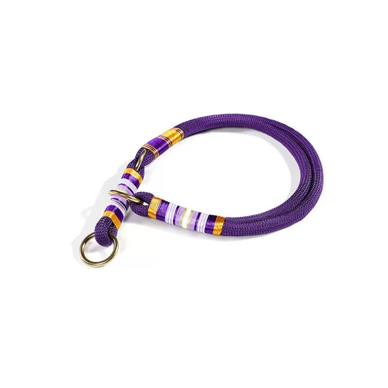 Handgestricktes geflochtenes Seil Kein Ziehen Cooles Hundezubehör Trainingshalsband