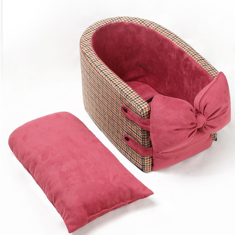 Hahnentritt Ausschau-Konsole Fliege Haustier-Autositz