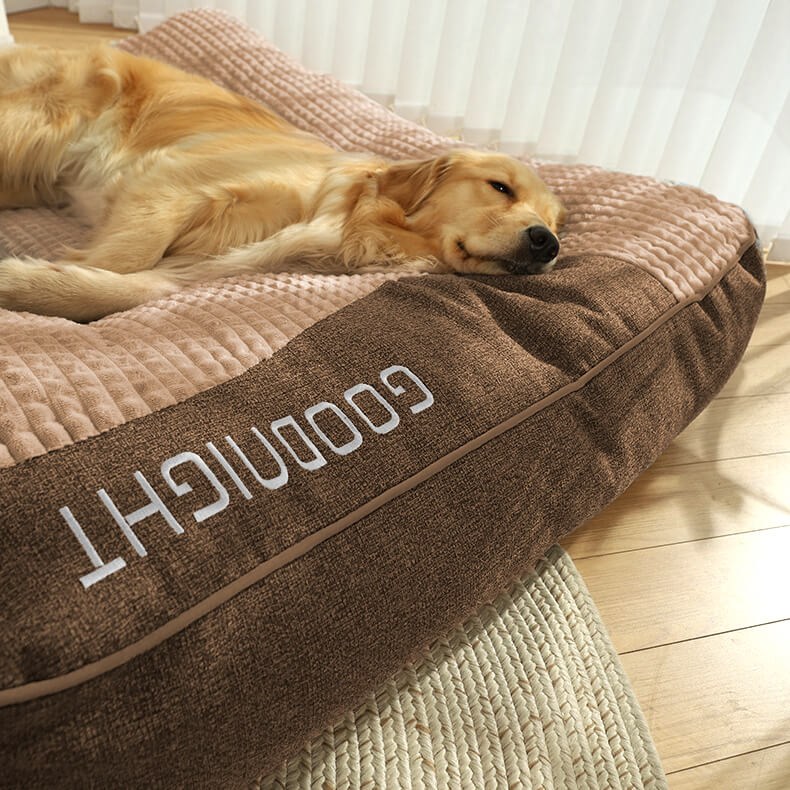 Großes Outdoor-Kratzfestes Rückenprotektions-Hundekissenbett