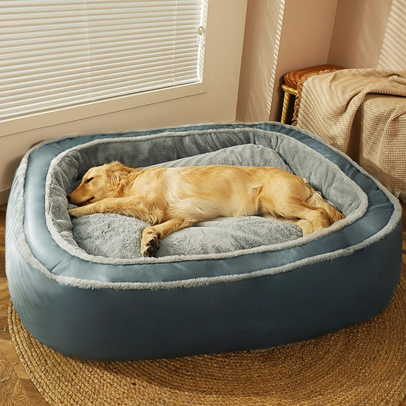 Großes Warmes Tiefschlafbett Hundebett