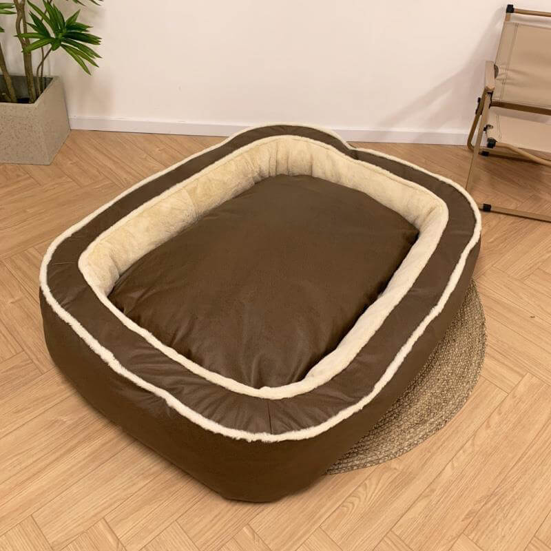 Großes Warmes Tiefschlafbett Hundebett