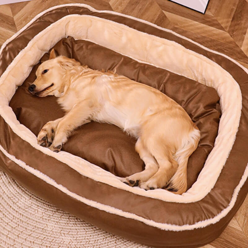Großes Warmes Tiefschlafbett Hundebett