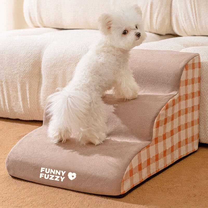 Abnehmbare Hundetreppe mit einfachem Muster für Haustierkletterleiter