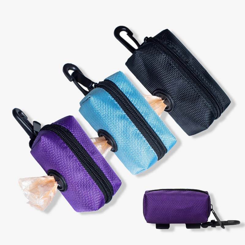 Tragbare Hunde-Spaziertasche aus Oxford-Gewebe Spender für Hundekotbeutel