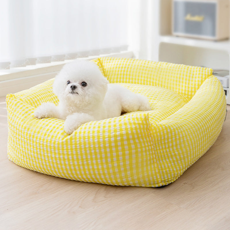 Rechteckiges Waschbares Hundebett Atmungsaktives Haustierbett