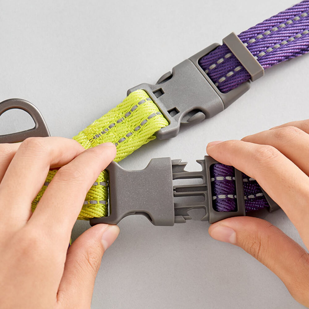 Reflektierendes Balance-Geschirr mit Schnalle am Hals