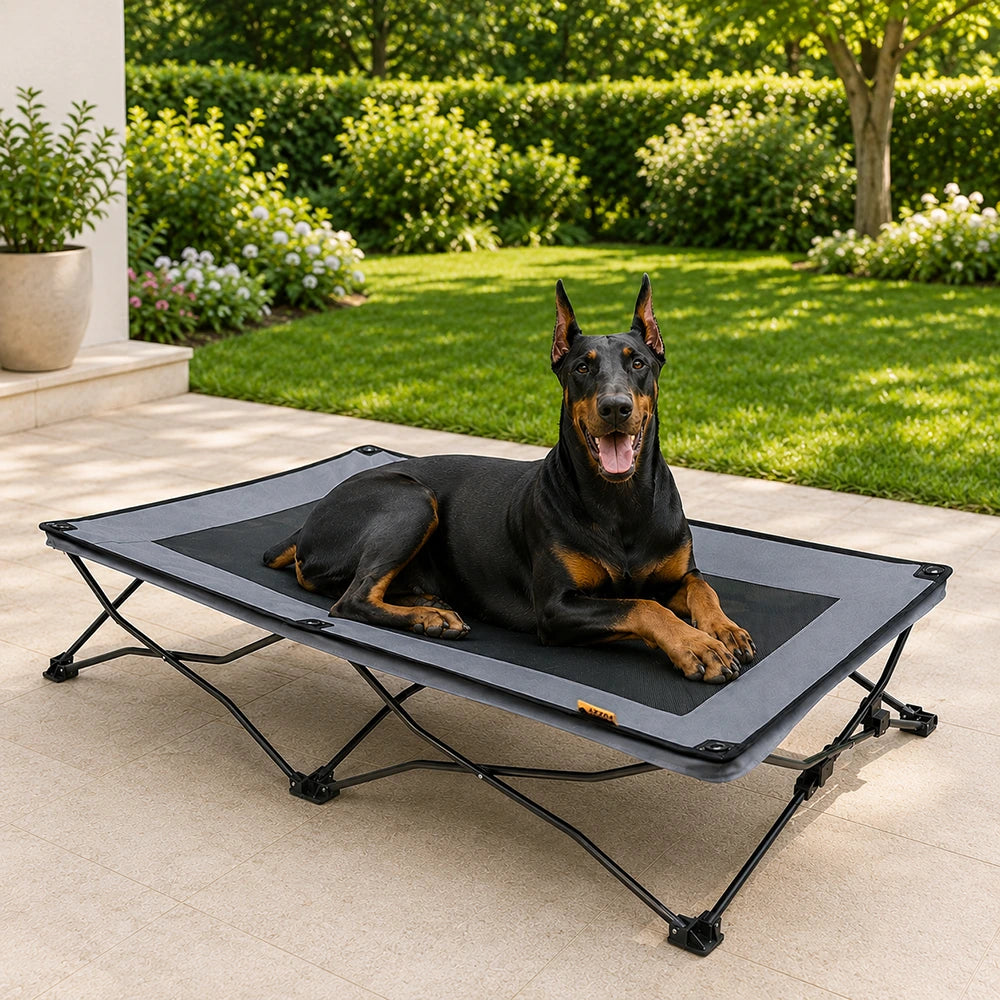 Klappbares erhöhtes Cooling Outdoor Hundebett - Urban Roaming