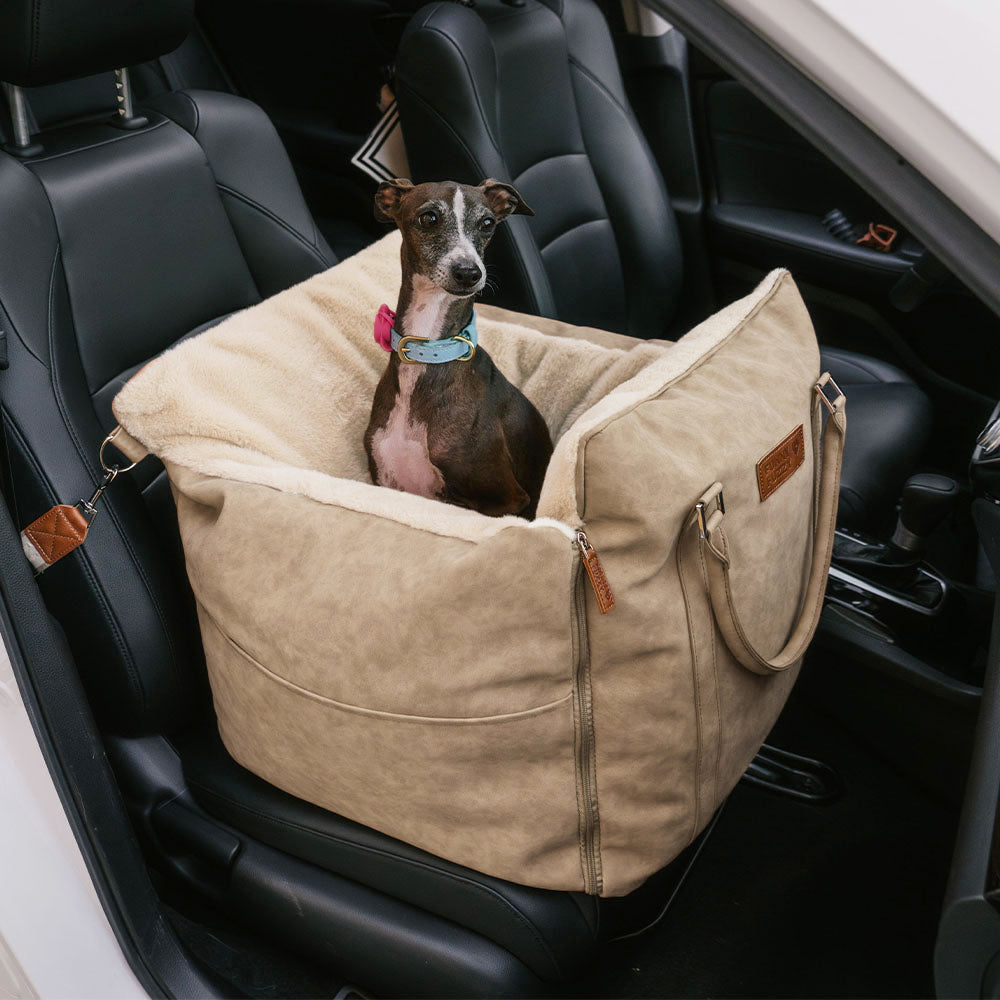 Großer Flauschiger Warmer Sicherer Rutschfester Hundesitz-Sitzerhöhungswagen – Ride and Rover