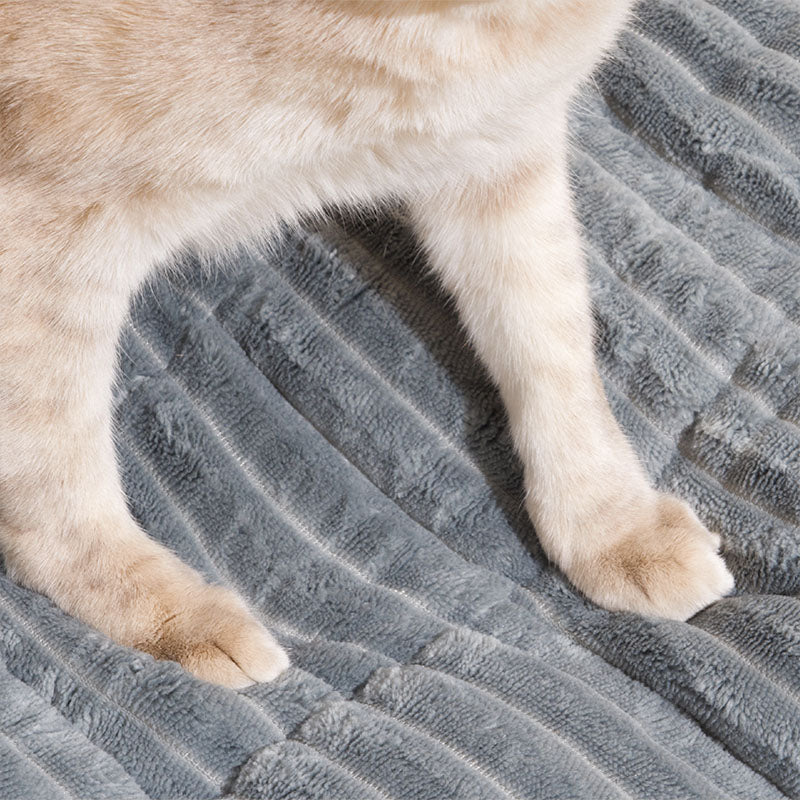 Waffle-Keks Sofabezug - Gemütliches Weiches Atmungsaktives Flanell Haustiermatte - Genießen Sie köstlichen Komfort!