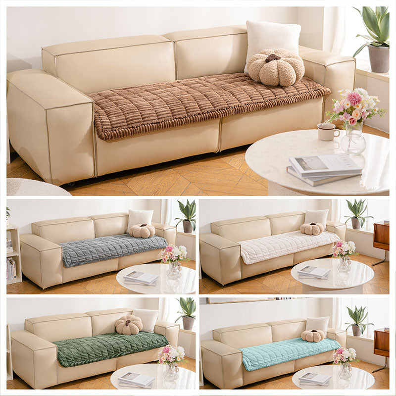 Waffle-Keks Sofabezug - Gemütliches Weiches Atmungsaktives Flanell Haustiermatte - Genießen Sie köstlichen Komfort!