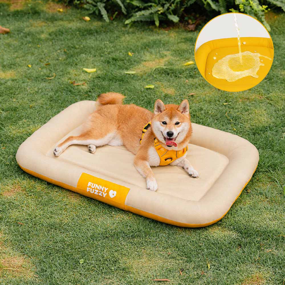 Wasserfestes und bissfestes Memory-Schaum-Orthopädisches Hundematte für die Hundebox