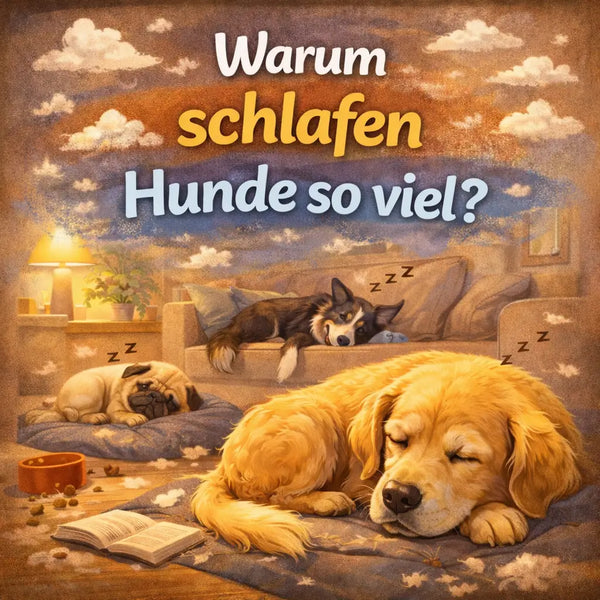 Warum schlafen Hunde so viel?