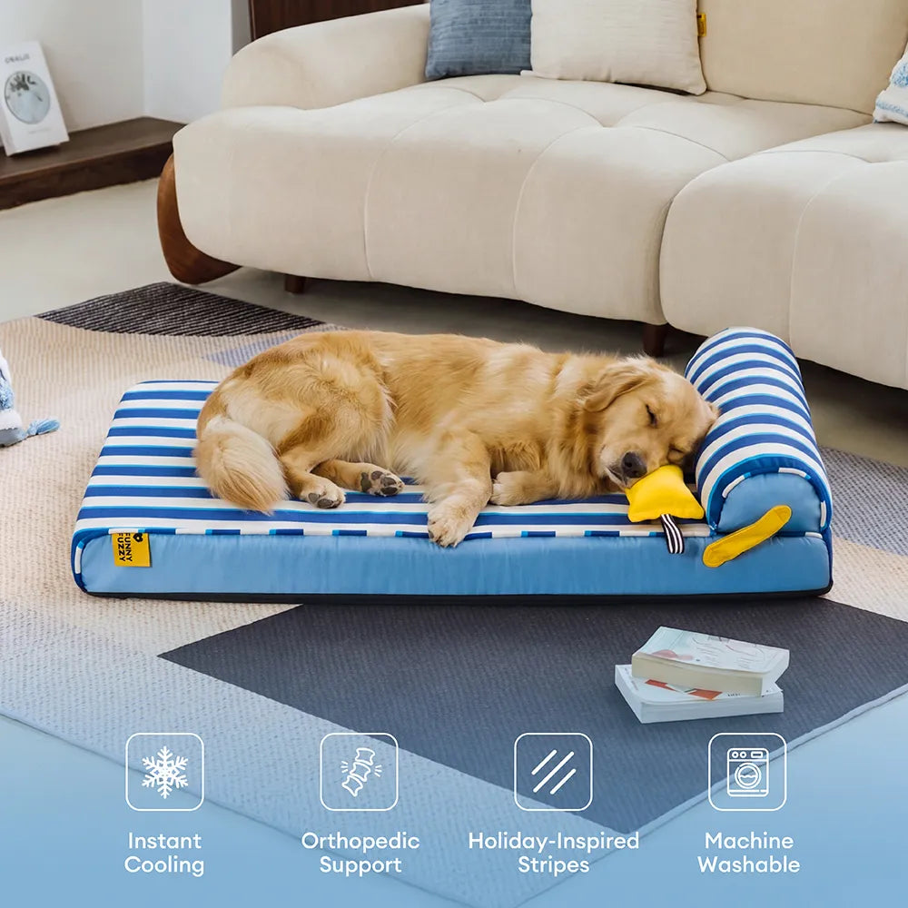 Kühlendes orthopädisches Hundebett für die Hundebox
