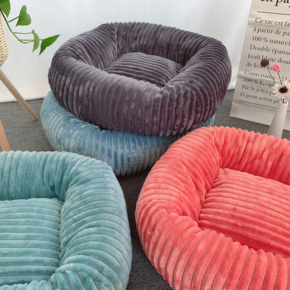 Luxuriöses Flauschiges Warmes  Langlebiges All-in-One-Schlafsofa für Hunde und Katzen