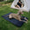 Transportable wasserdichte Hundematte - Urbanes Umherstreifen