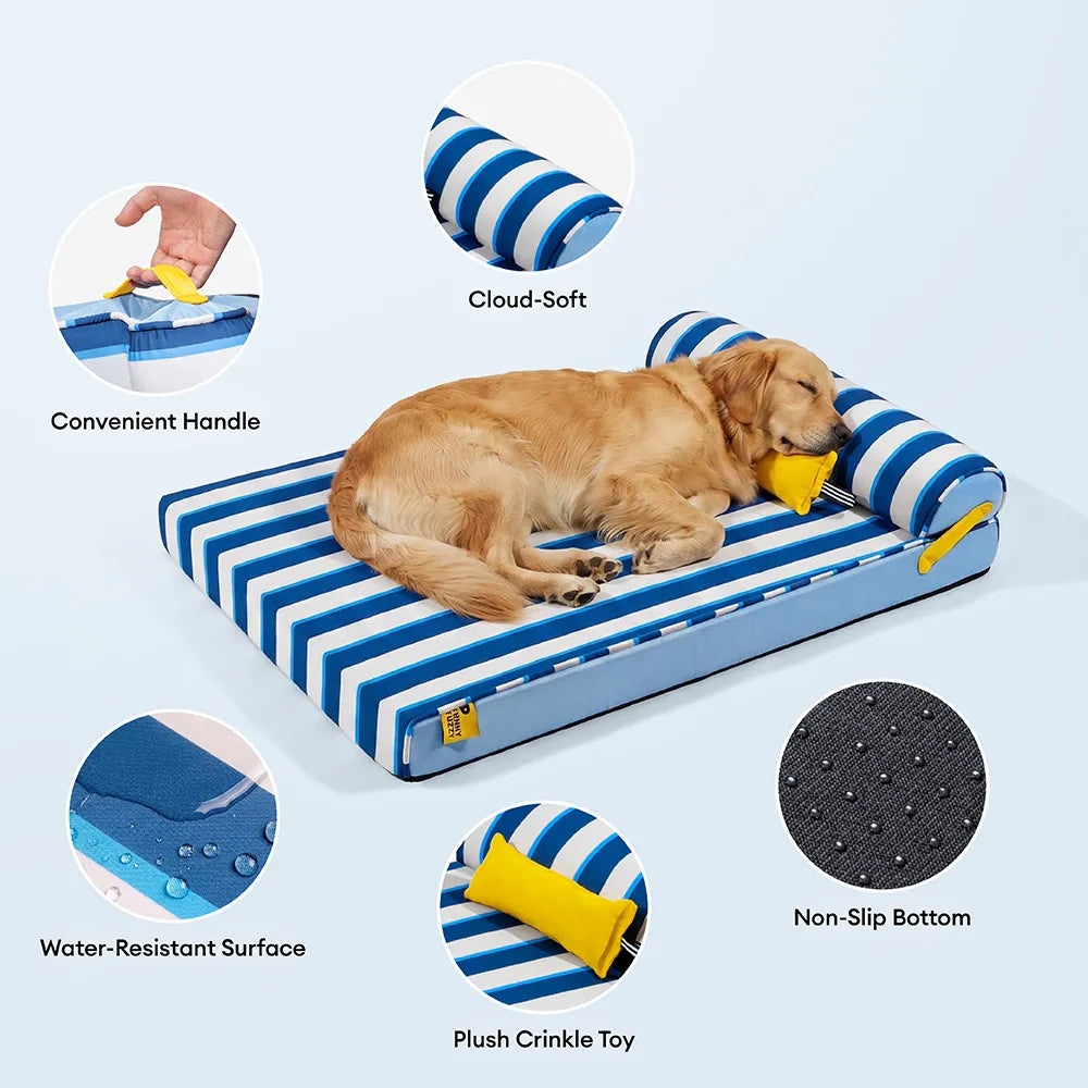 Kühlendes orthopädisches Hundebett für die Hundebox
