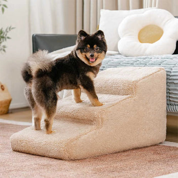 Kletterhilfe für Bett- und Couchzugang – Gelenkschutz mit weichen Hundetreppe