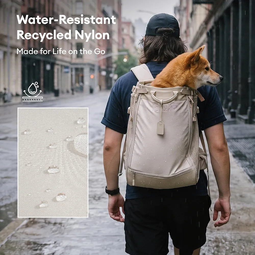 Hundetransport-Rucksack - Urbanes Herumstreifen
