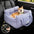 Tragbares ISOFIX Hundesitz-Bett fürs Auto