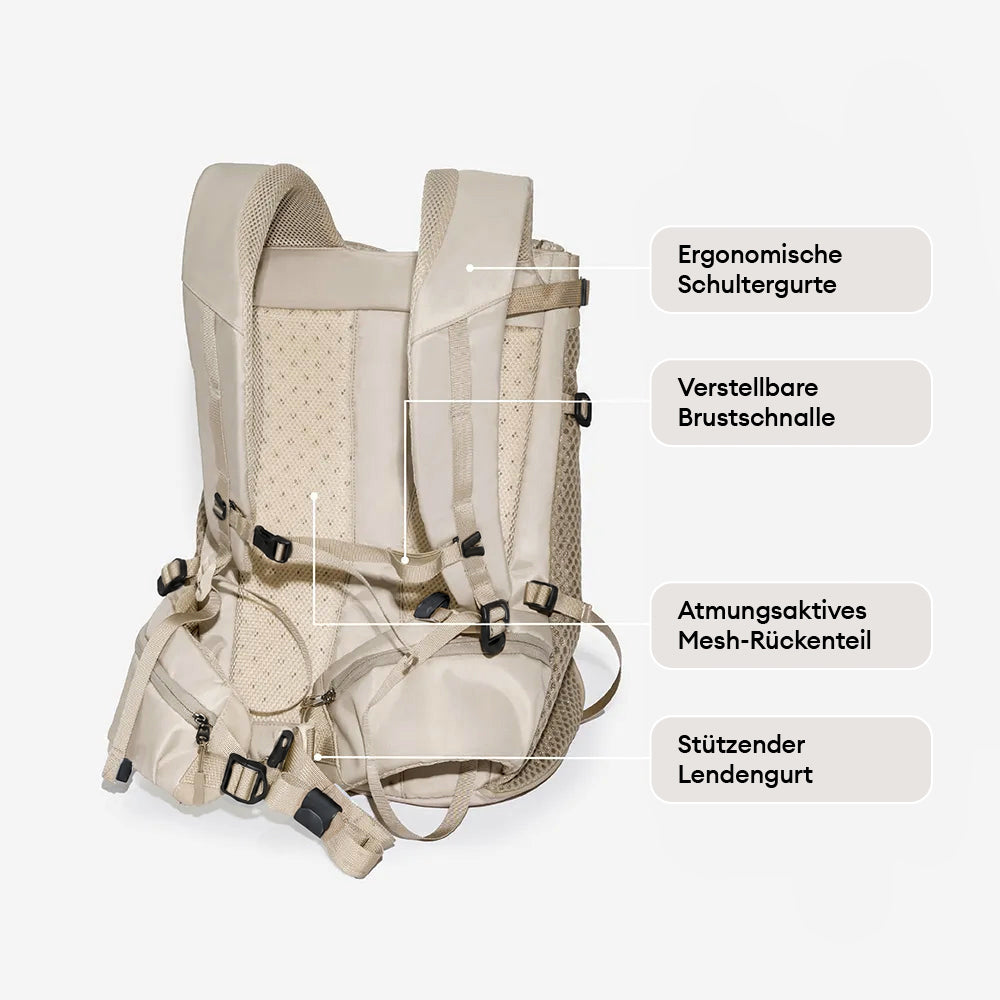 Hundetransport-Rucksack - Urbanes Herumstreifen