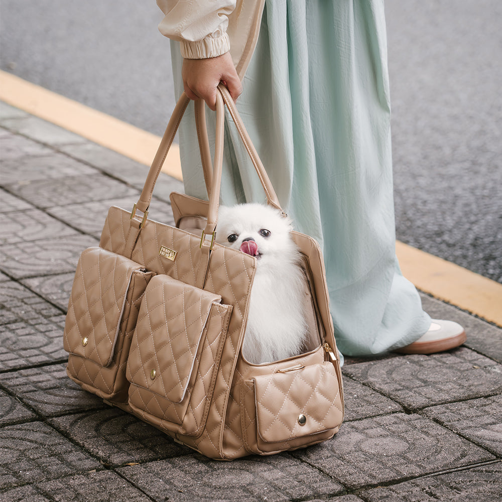 Große Stilvolle Multifunktionale Reisetasche für Mensch und Hund – Wandering Tail