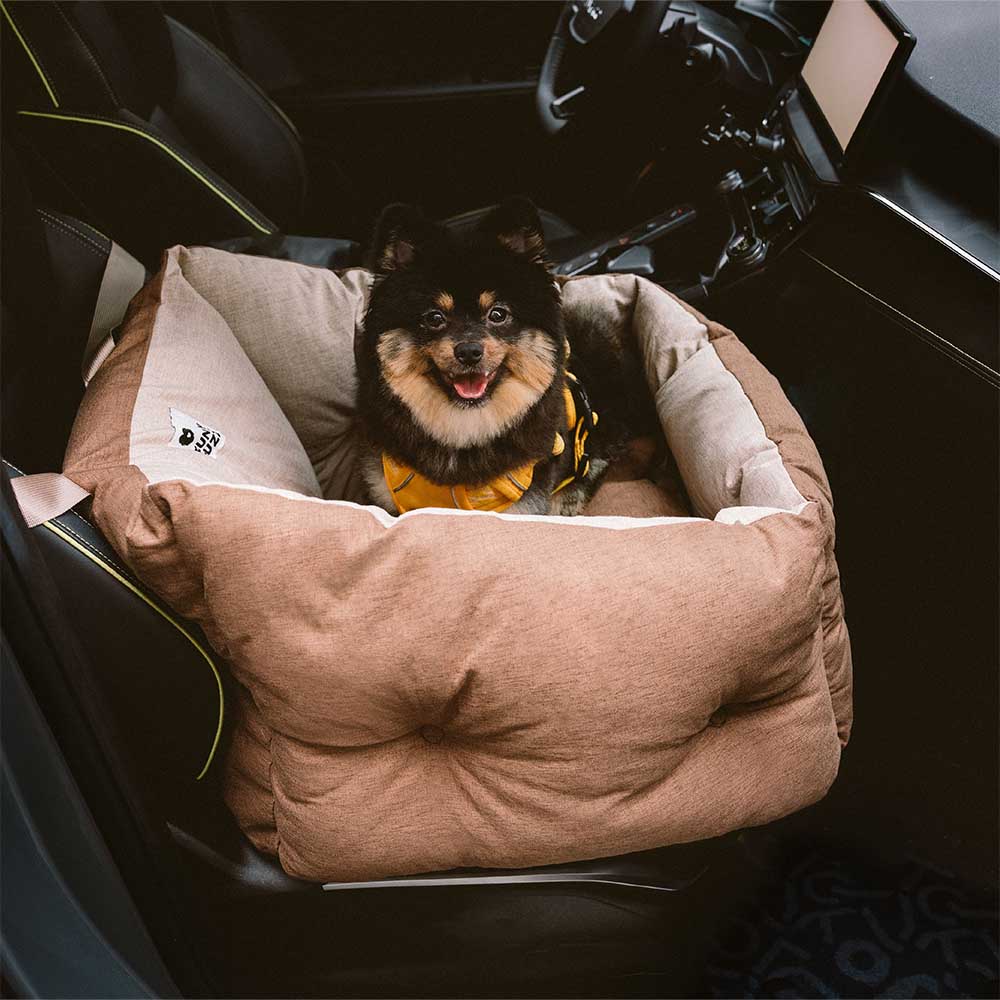 Wasserdichtes & Verdicktes Einzelsitz Hundeautositzbett