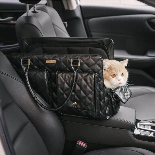 Große Tragende Stilvolle Multifunktionale Geteilte Reise Katzen Tasche - Wandernder Schwanz
