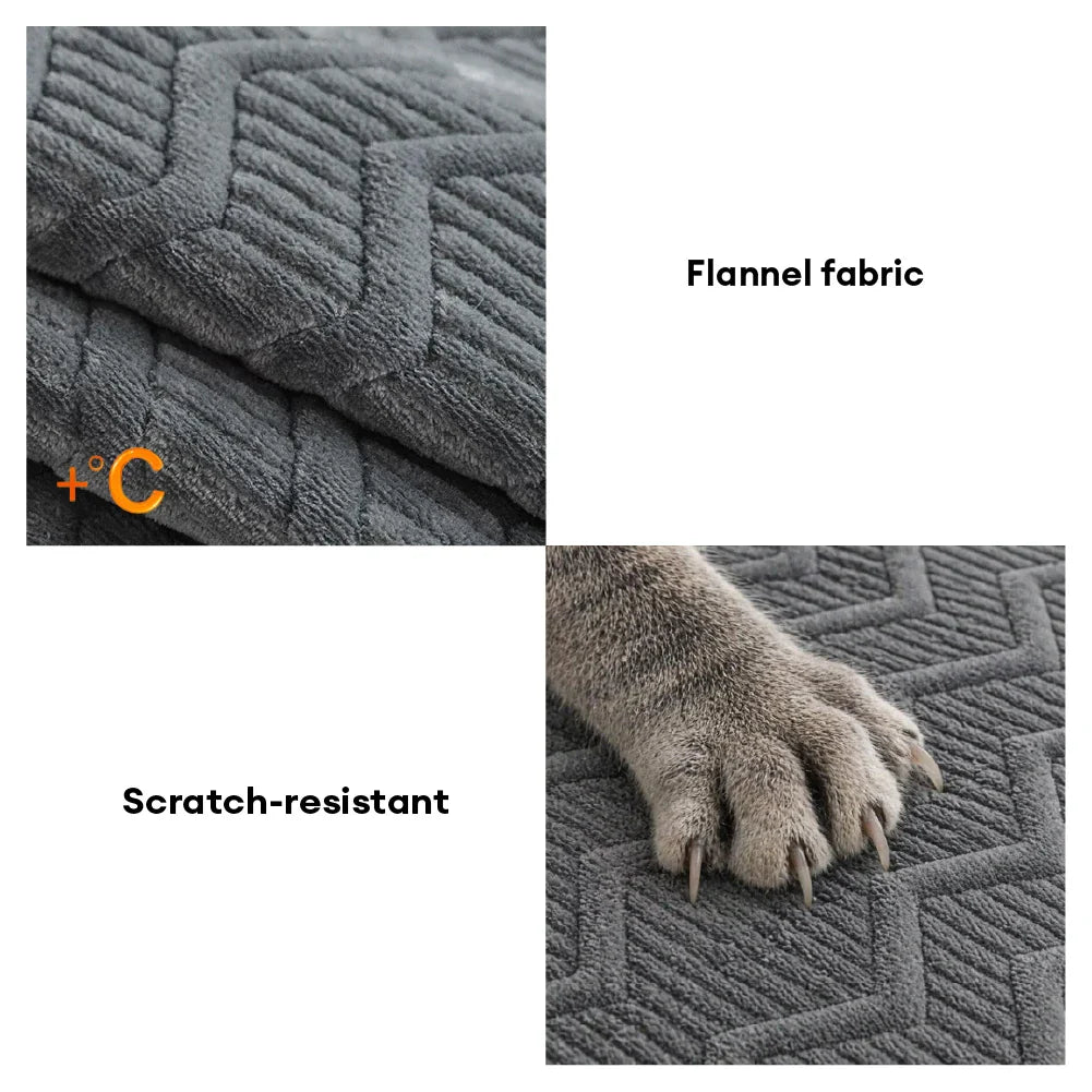 Hautfreundliche Velours Bequeme Hundematte Rutschfester Couchbezug