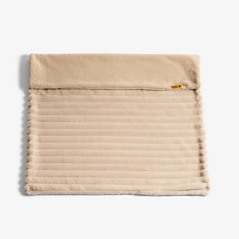 Mini-Plüsch-Hausstil Rückenstütze Orthopädisches Bett für kleine Hunde - TinyNest