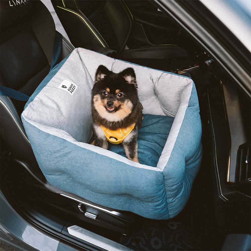 Wasserdichtes ISOFIX-Hochlehner- und Dickes Hundesitzbett mit ISOFIX-System