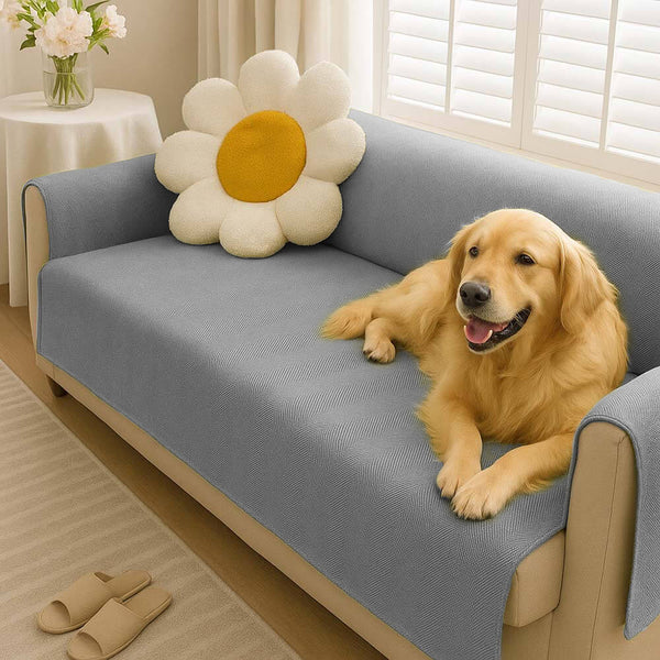 Wasserfester rutschfester Möbel Schutz Haustier Relaxsessel Sofa Bezug - Rutschfest