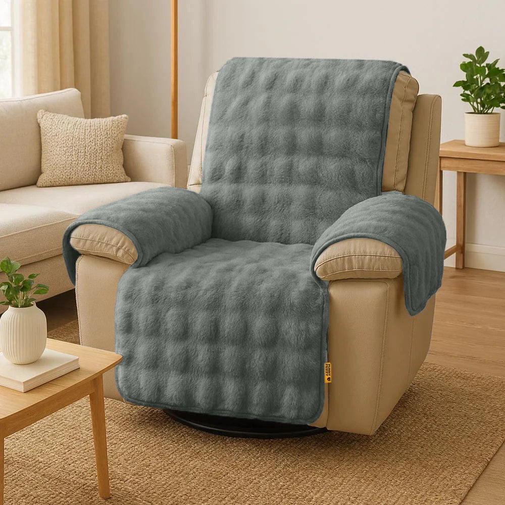Wasserabweisender, flauschiger, weicher Möbelbeschützer für Ecksofa - EverDry