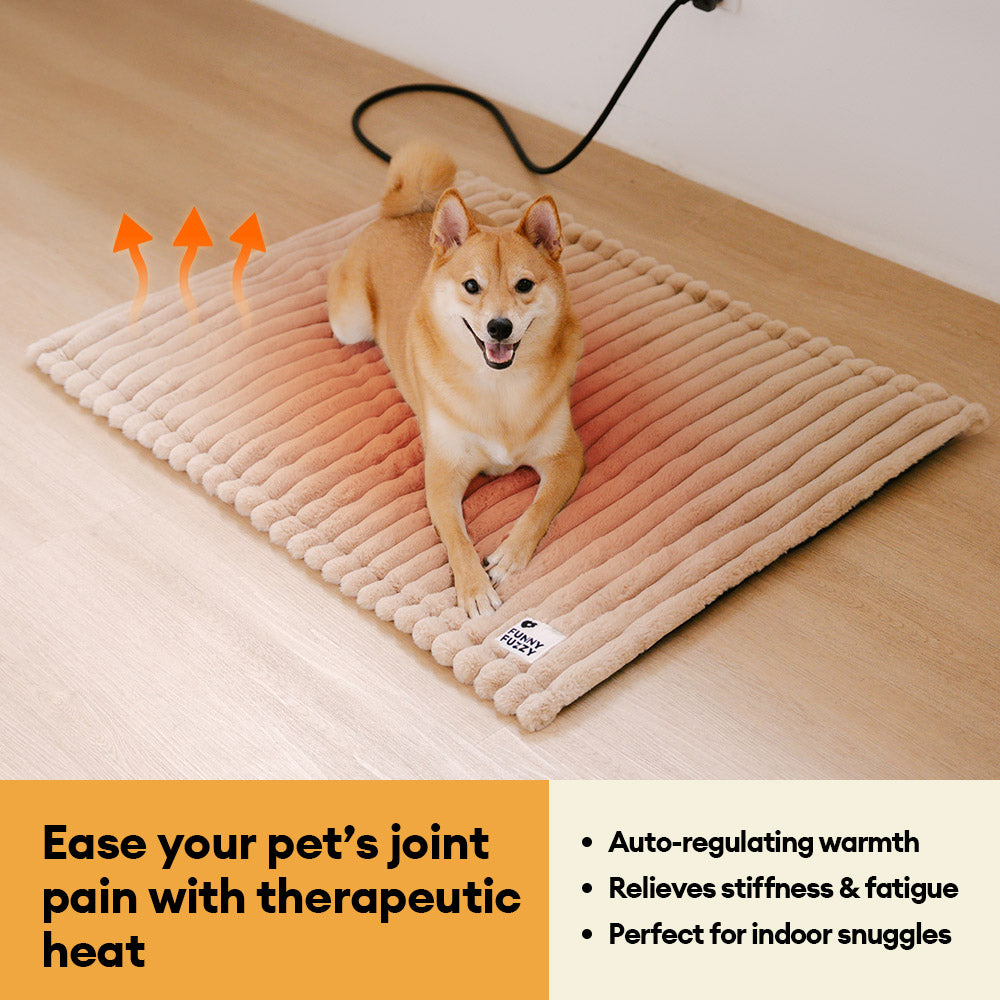 Fluffy Faux Rabbit Fur Waschbarer Warmer Tiermatte - ComfyEase