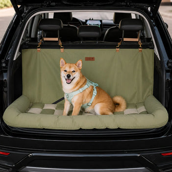 Reise Rückenkissen Sicherheit Rücksitz großes Hund Auto Sitzbett - Roadtrip