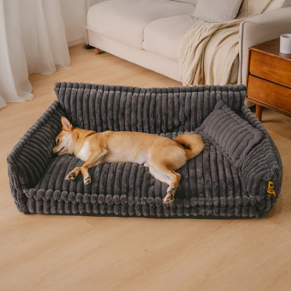 Großes waschbares flauschiges orthopädisches weiches Hundekissen Hundesofa-Bett - Home Office
