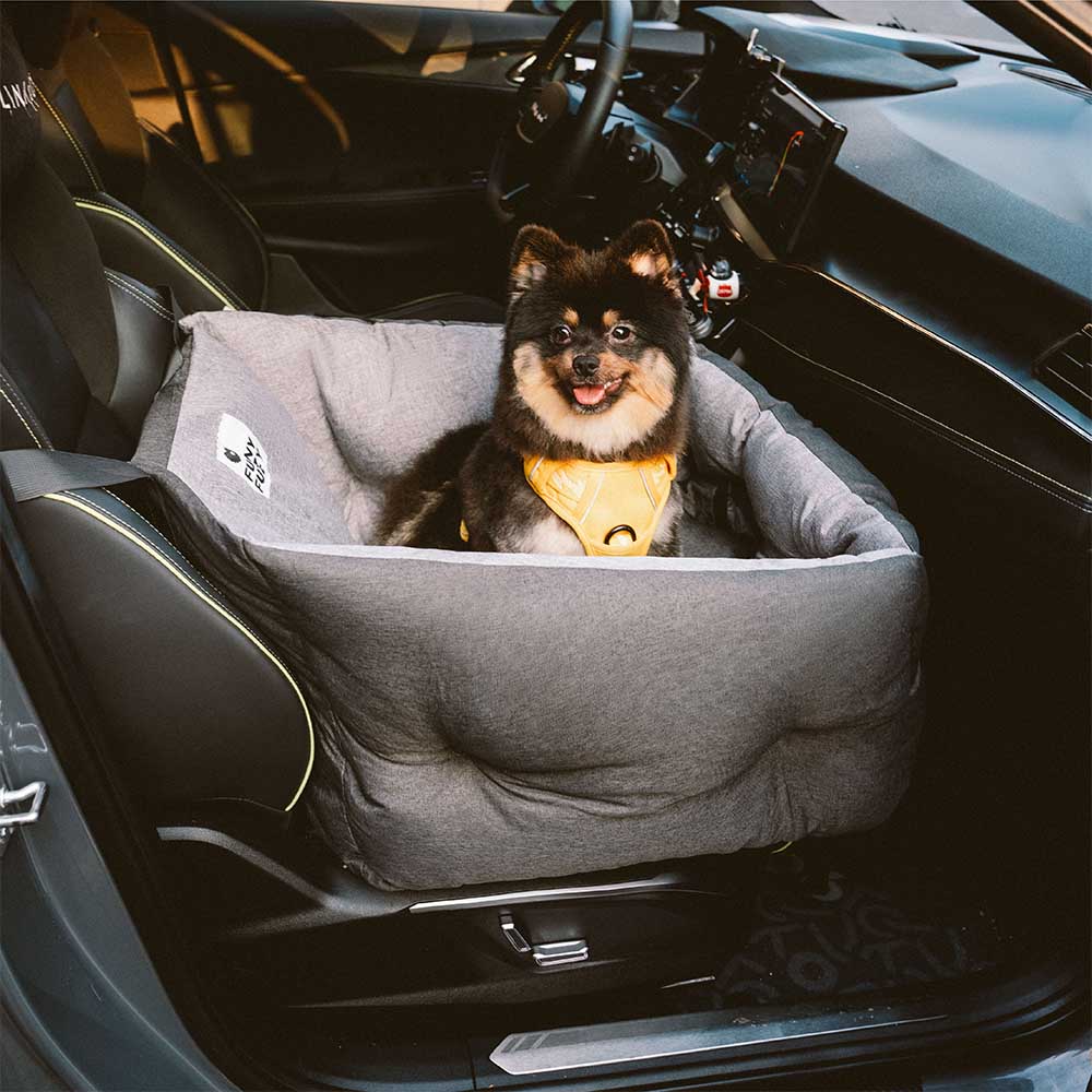 Wasserdichtes ISOFIX-Hochlehner- und Dickes Hundesitzbett mit ISOFIX-System