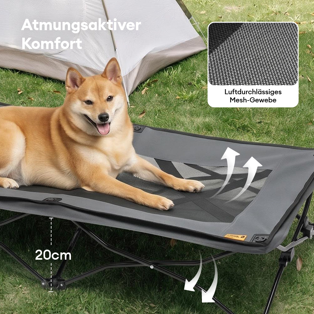 Klappbares erhöhtes Cooling Outdoor Hundebett - Urban Roaming