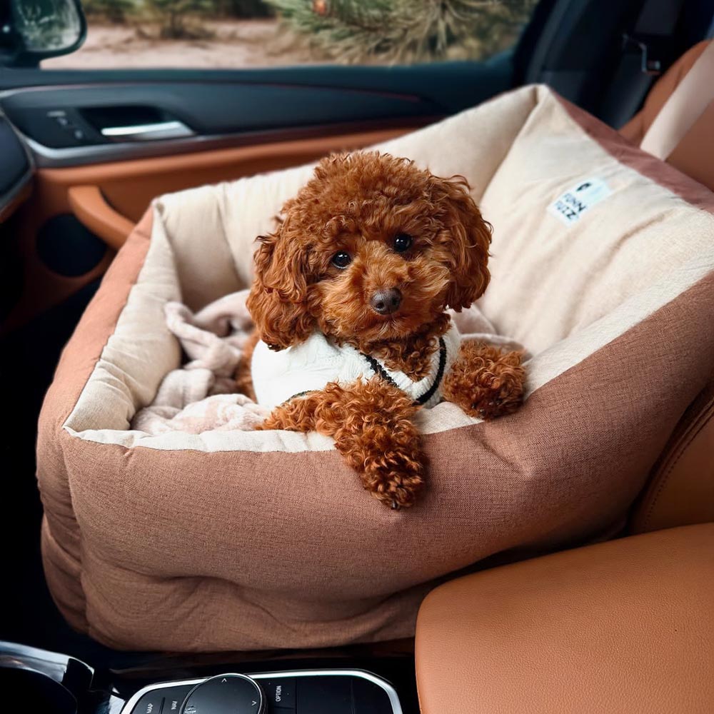 Wasserdichtes ISOFIX-Hochlehner- und Dickes Hundesitzbett mit ISOFIX-System