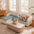 Faul weiche Fleece atmungsaktive Haustiermatte rutschfester Wohnzimmercouchbezug