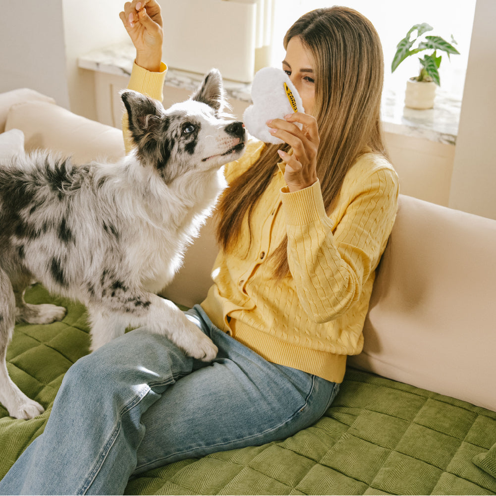 Zickzack-Chenille Elegante Atmungsaktive Sofadecke Rutschfeste Couchhülle