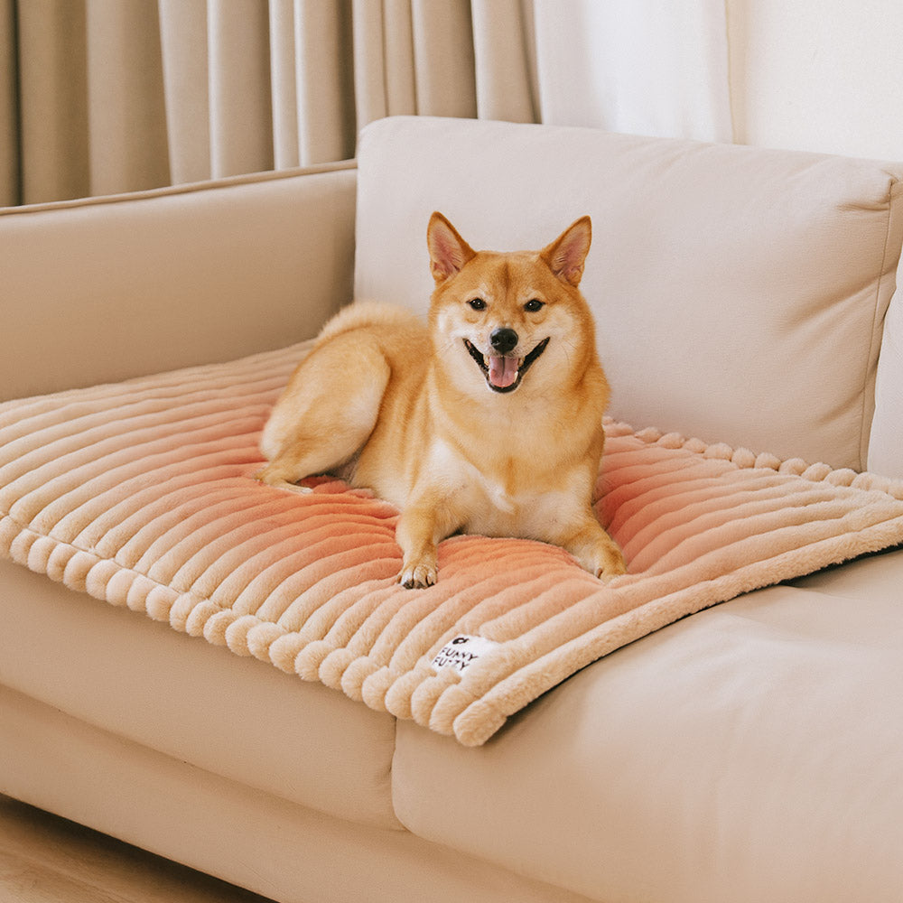 Fluffy Faux Rabbit Fur Waschbarer Warmer Tiermatte - ComfyEase