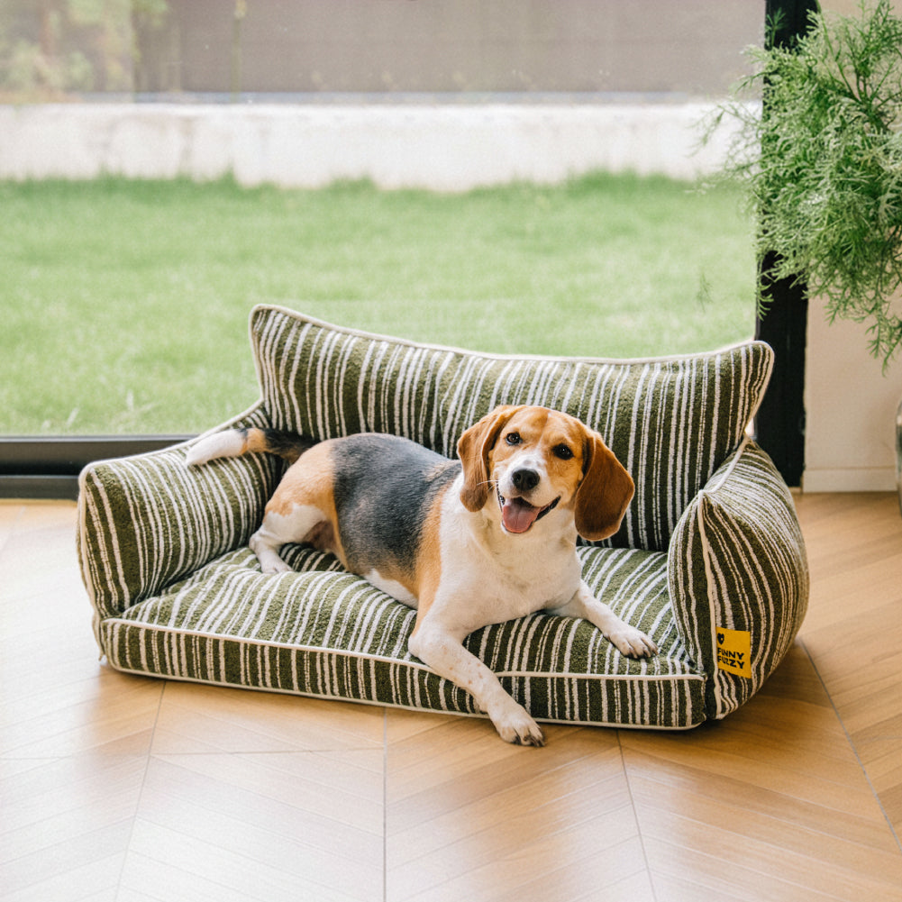 Orthopädisches Ganzjahres-Hundebett - Funnyfuzzy SnugNest